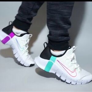 Nike Free Metcon 3 White Hyper Jade Women’s size 9